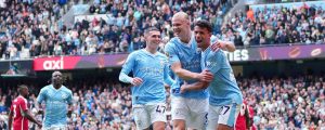 Manchester City thrash Nottingham Forest 2:0 to stay top of EPL