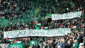 Green Brigade slam Celtic board and call on all fans to fly the Palestine flag