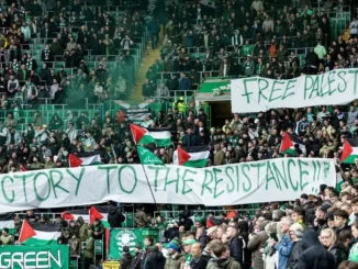 Green Brigade slam Celtic board and call on all fans to fly the Palestine flag