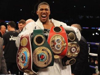 Boxing’s Heavyweight, Anthony Joshua, donned football boots