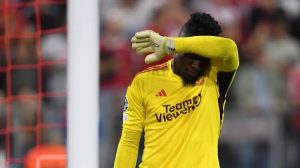 UCL: MAN 2:3 GAL Andre Onana spreads chaos when calmness was needed. 