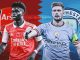 Major stars missing in clash of Titans Arsenal v Man city