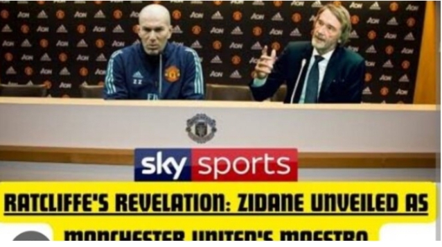 Why I Signed Zinedine ZIDANE As Manchester United New Manager This ...